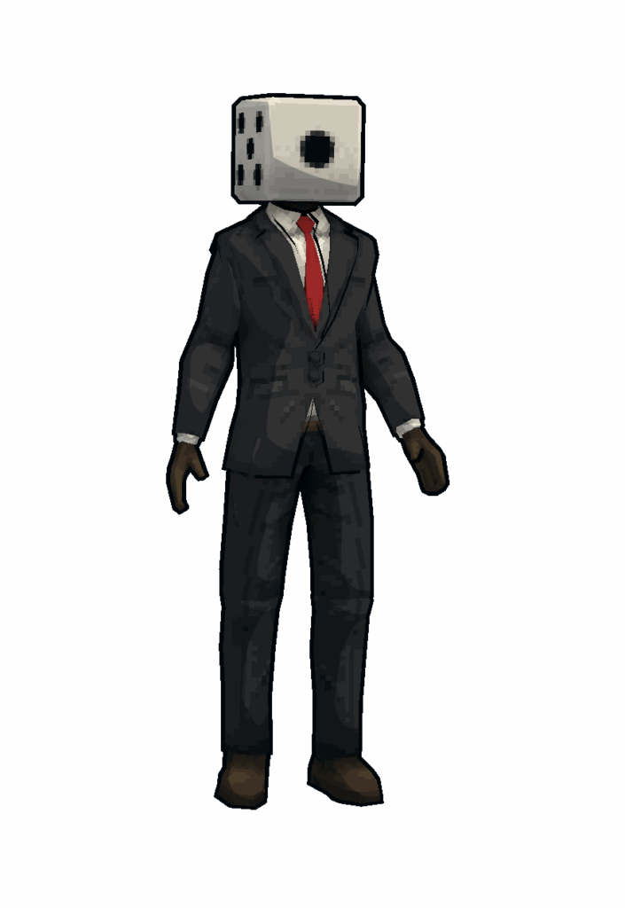 Megabonk Character Dicehead